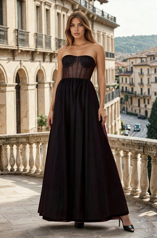 Corset Prom Party Dress Formal Ball Gown