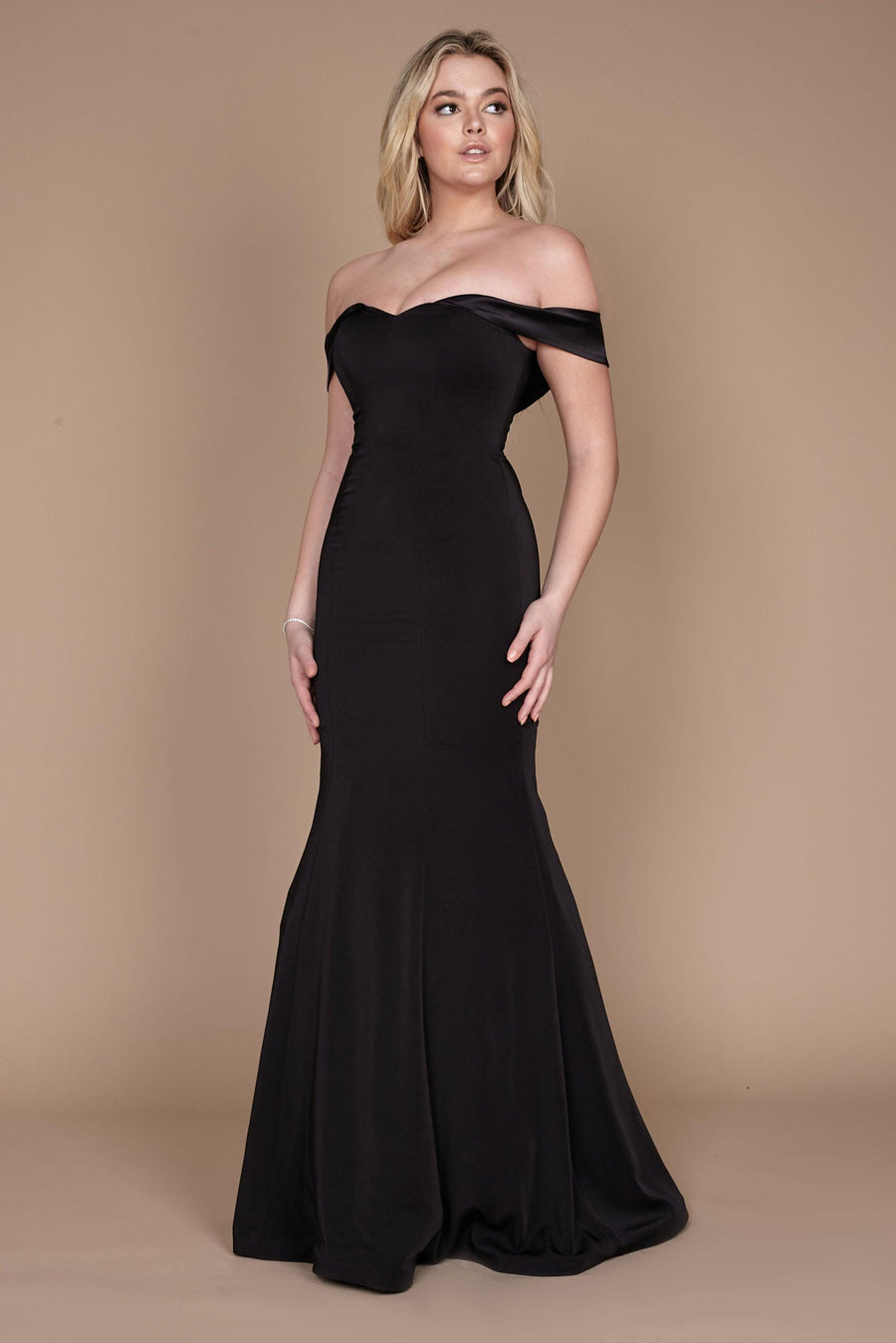 Formal Dresses Long Formal Black Evening Mermaid Dress Black