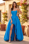 Kos Couture Corset Long Short Prom Gown