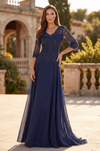 Long Sleeve Formal Dress Evening Gown