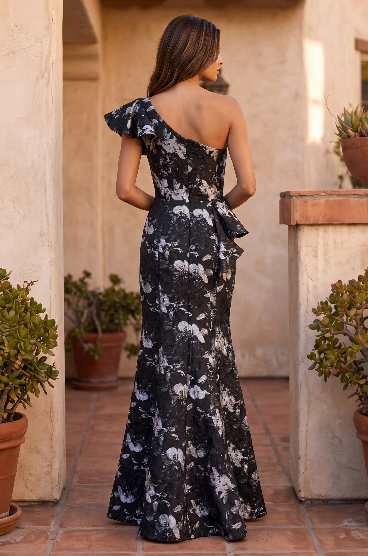 1717 Black gown
