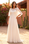 Kos Couture Short Sleeve Mother of the Bride Dress