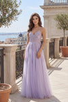 Kos Couture Long Lace Formal Prom Ball Gown