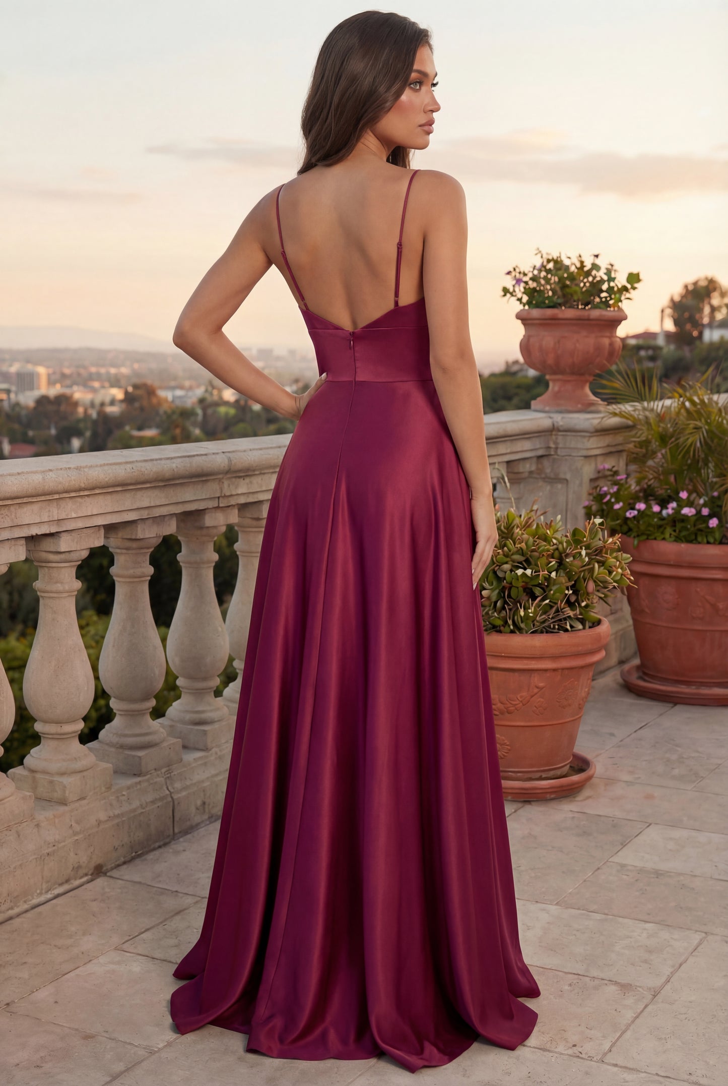 Kos Couture Formal Long Evening Party A Line Dress