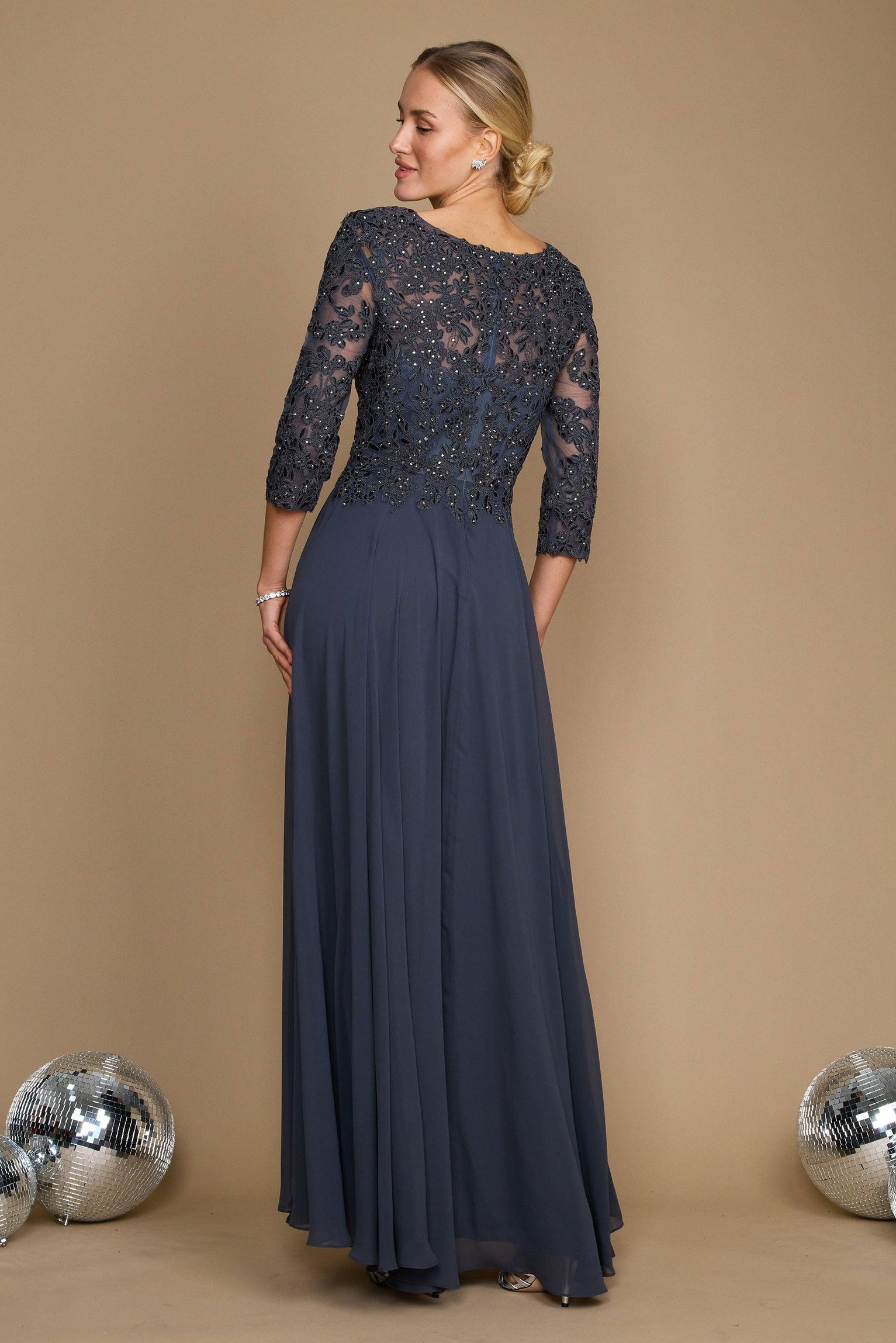 Kos Couture Long Formal Mother of the Bride Dress