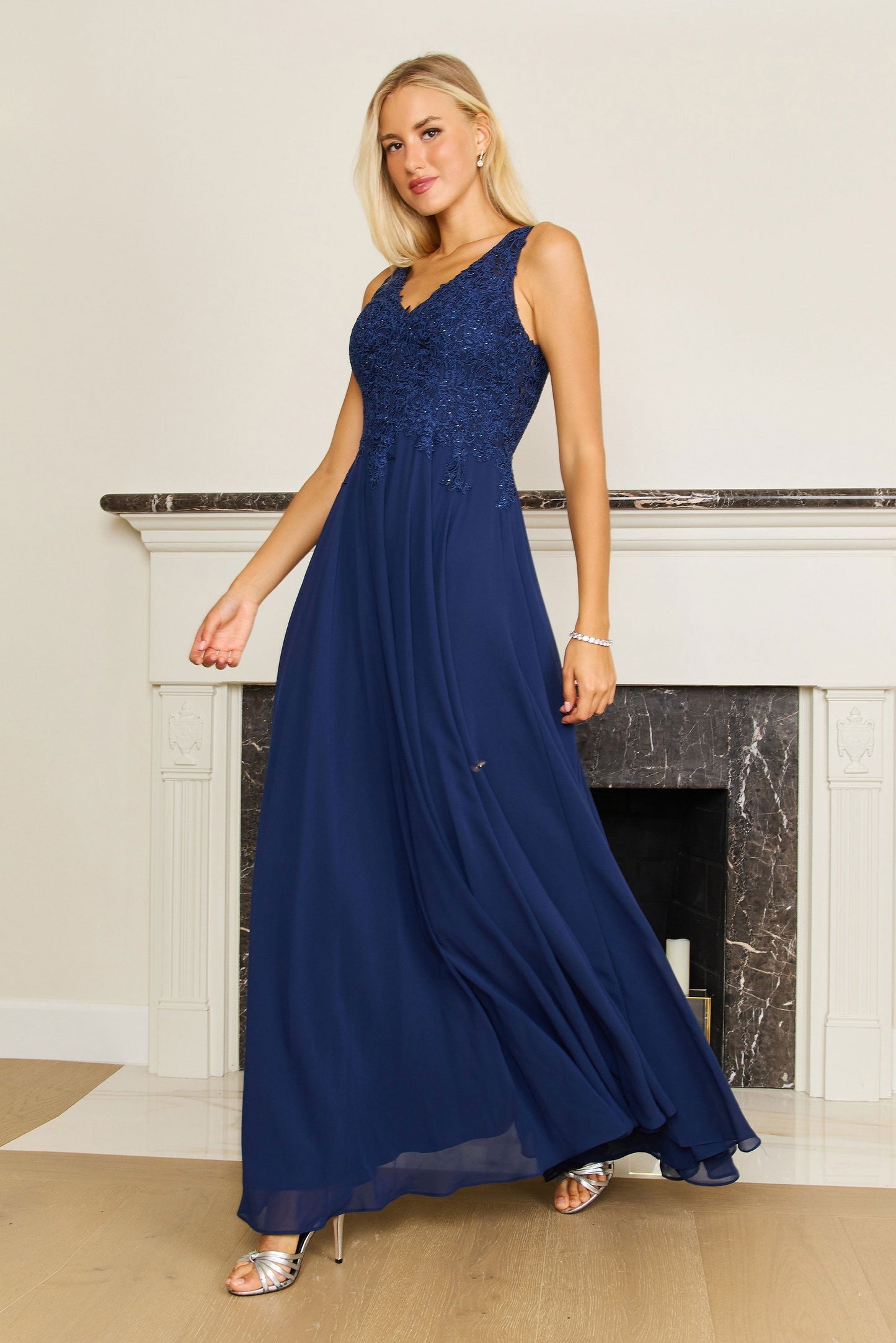Kos Couture Long Formal Dress Plus Size Evening Gown