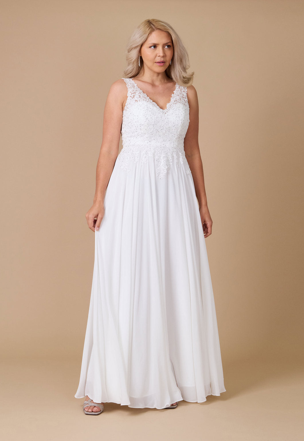 Kos Couture Long Formal Dress Plus Size Evening Gown