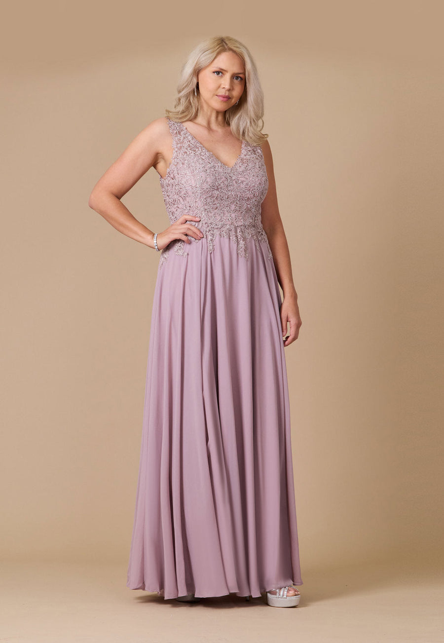 Kos Couture Long Formal Dress Plus Size Evening Gown