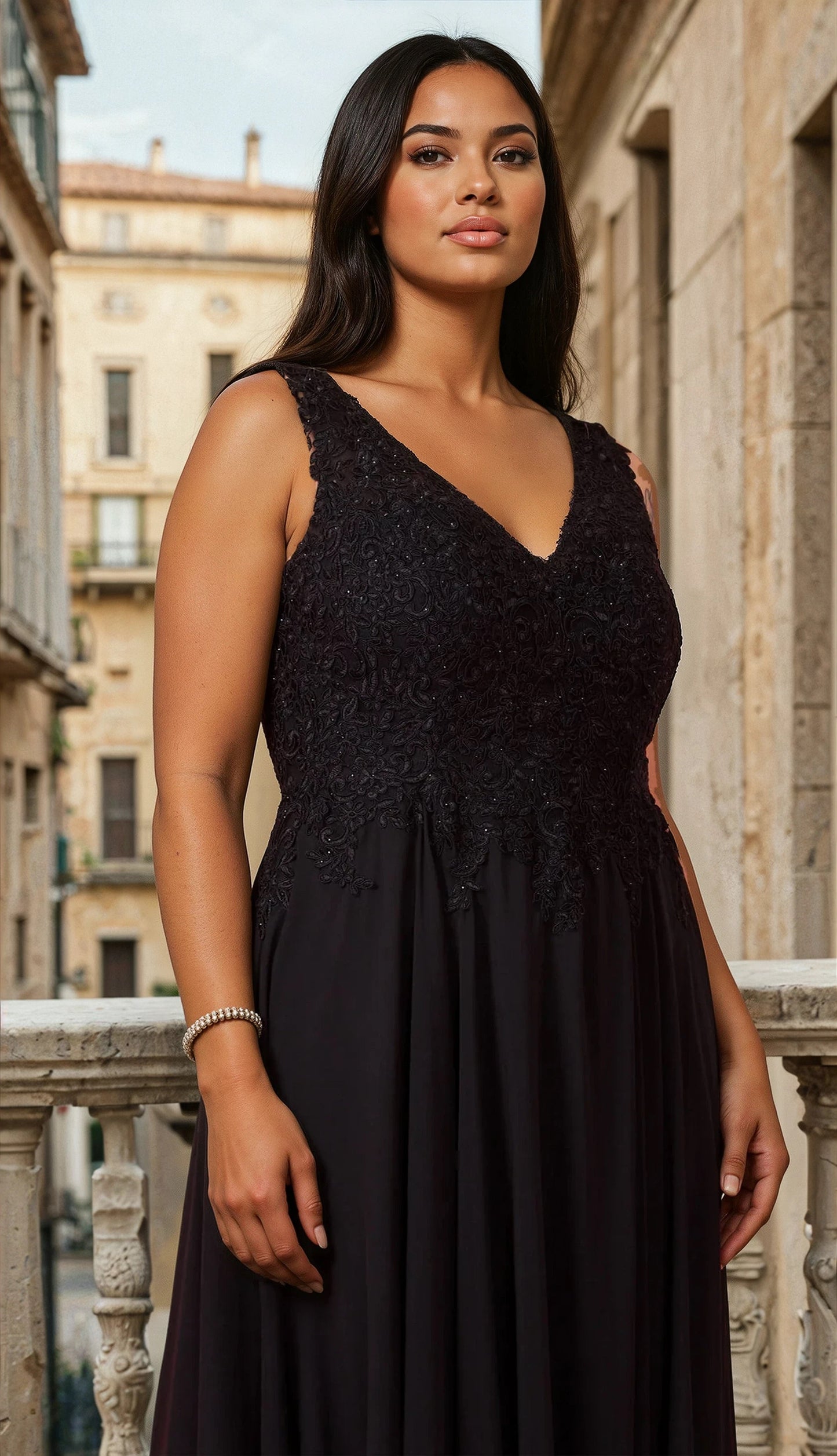 Kos Couture Long Formal Dress Plus Size Evening Gown