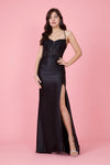 Kos Couture Open Back Long Sexy Formal Prom Dress