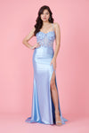 Kos Couture Open Back Long Sexy Formal Prom Dress