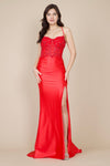 Kos Couture Open Back Long Sexy Formal Prom Dress