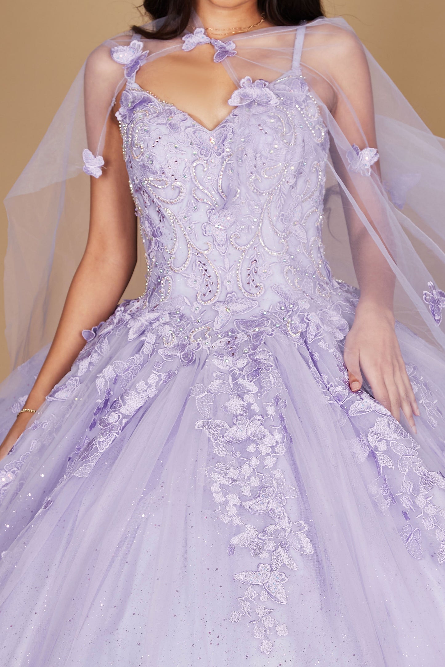 Kos Couture Sleeveless Long Quinceanera Dress Hunter Green