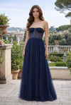 Kos Couture Corset Prom Party Dress Formal Ball Gown