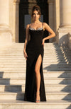 Kos Couture Corset Fitted Formal Prom Dress