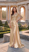 Kos Couture Long Sleeve Formal Mother Of The Bride Dress