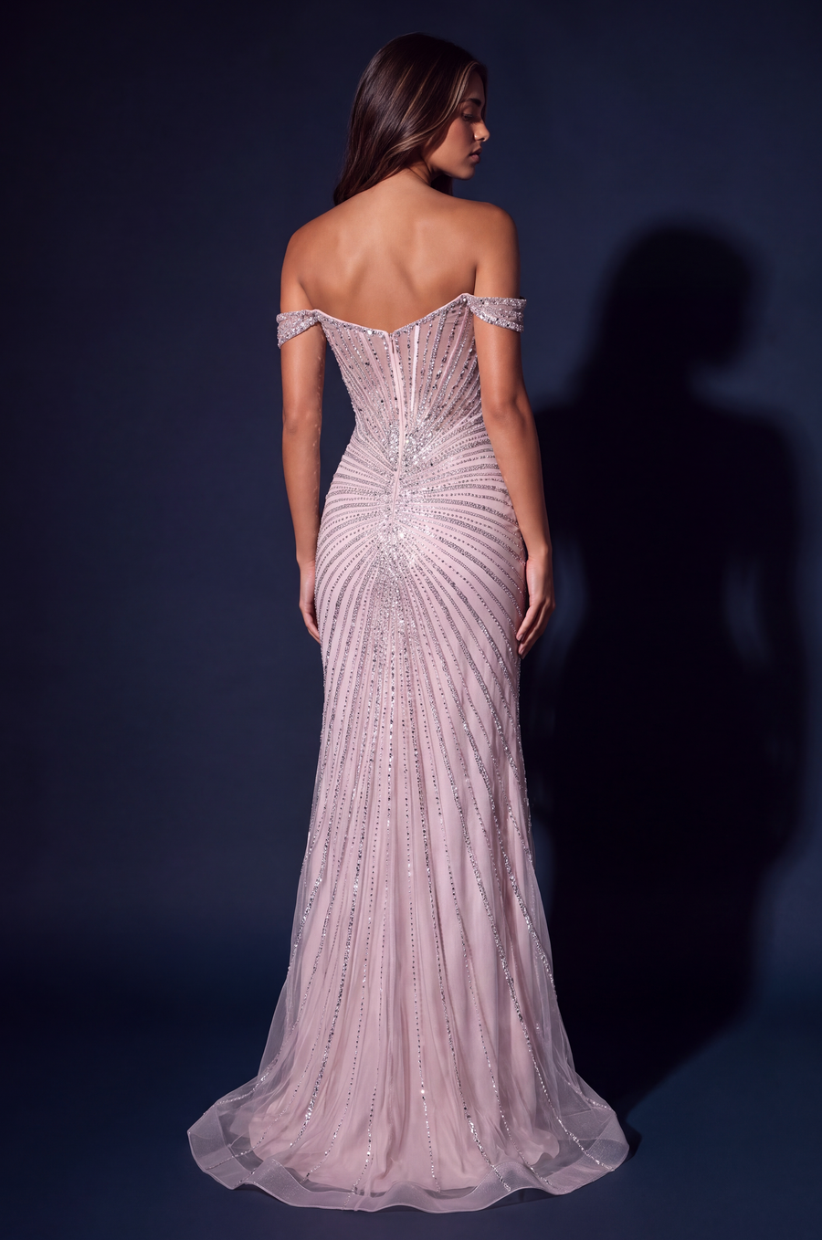 1729 Rose gown, view 4