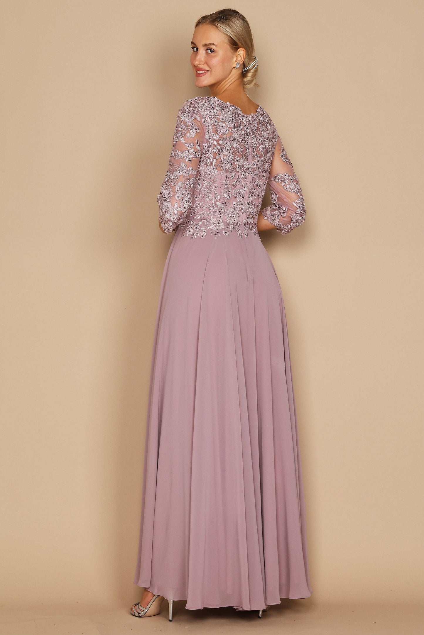 Kos Couture Long Formal Mother of the Bride Dress